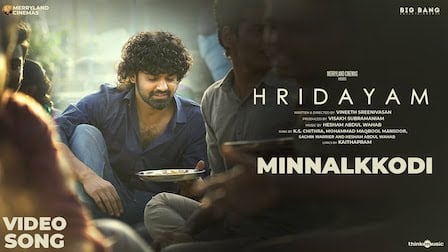 Minnalkkodi Lyrics Hridayam | Pranav