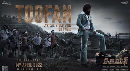 Toofan Lyrics KGF Chapter 2 | Telugu