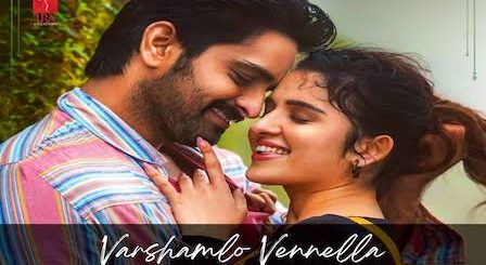 Varshamlo Vennella Lyrics Krishna Vrinda Vihari