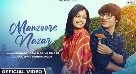 Manzoore Nazar Lyrics Sourav Joshi