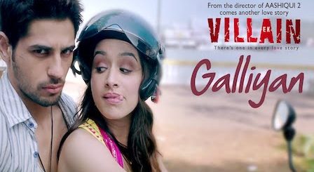 Galliyan Lyrics Ek Villain | Ankit Tiwari