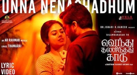 Unna Nenachathum Lyrics VTK