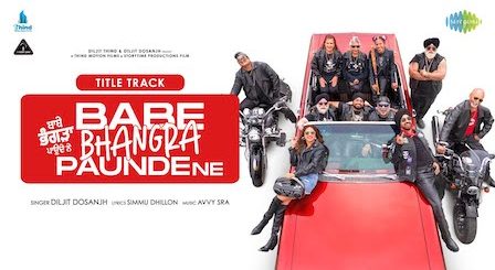 Babe Bhangra Paunde Ne Lyrics Diljit Dosanjh | Title Track