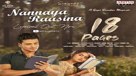 Nannaya Rasina Lyrics 18 Pages