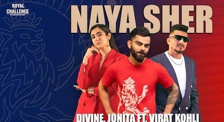 Naya Sher Lyrics Divine | Virat Kohli