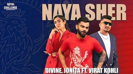 Naya Sher Lyrics Divine | Virat Kohli