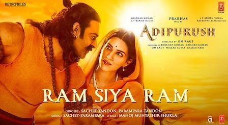 Ram Siya Ram Lyrics Adipurush | Sachet-Parampara