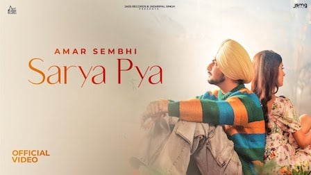 Sarya Pya Lyrics Amar Sehmbi