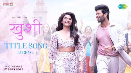 Kushi Lyrics Hesham Abdul Wahab | Hindi Title Track