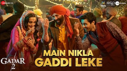 Main Nikla Gaddi Leke Lyrics Gadar 2 | Udit Narayan