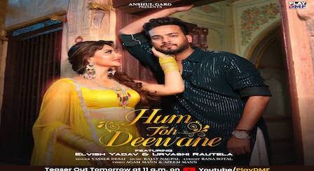 Hum Toh Deewane Lyrics Yasser Desai | Elvish Yadav