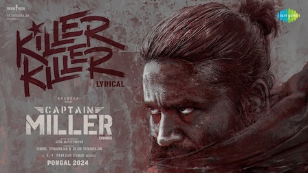 Killer Killer Lyrics Captain Miller (Hindi) | Viruss