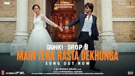 Main Tera Rasta Dekhunga Lyrics Dunki | Vishal Mishra