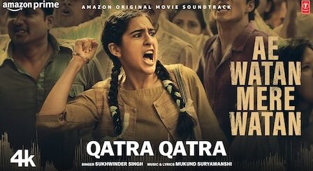 Qatra Qatra Lyrics Ae Watan Mere Watan | Sukhwinder Singh